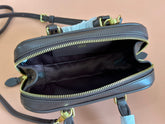 ARCADIE BAG 19 IN TAMARIND BROWN SHINY CALFSKIN